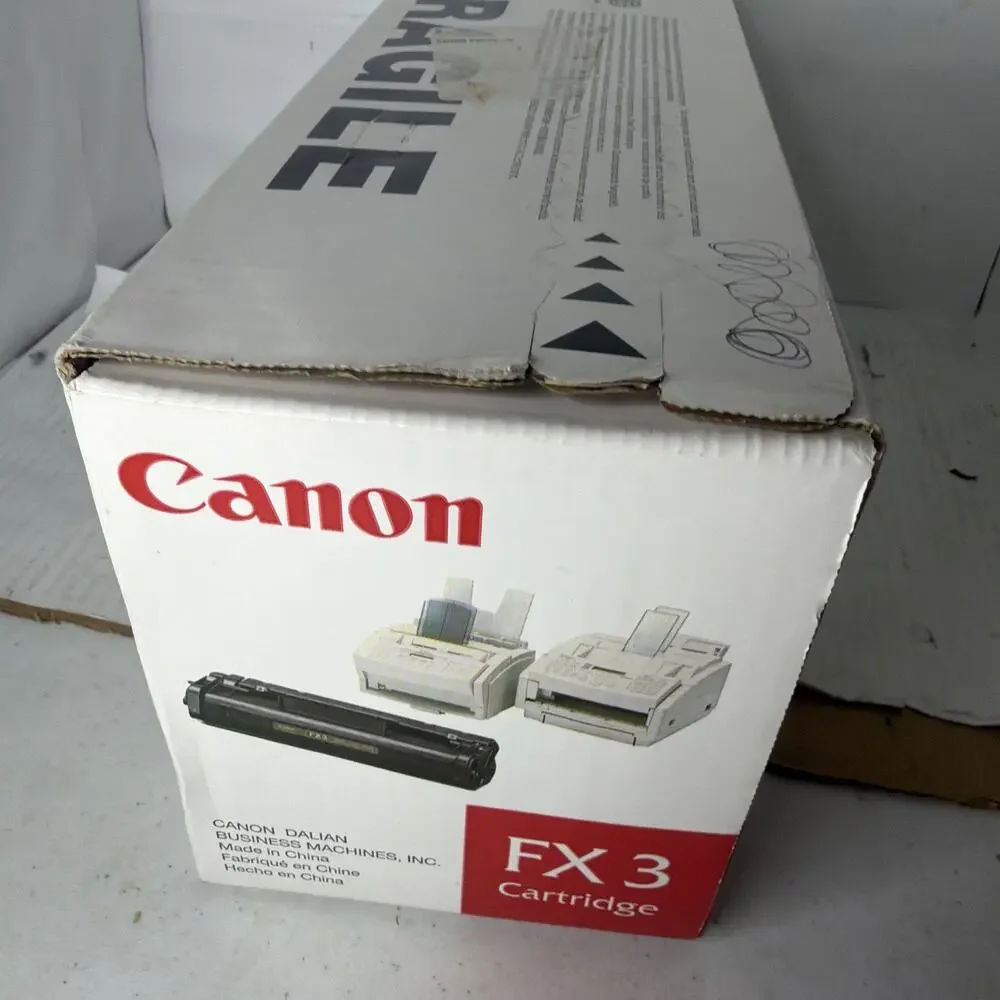 Canon FX-3 Toner Cartridge Black Brand New And Sealed In Box